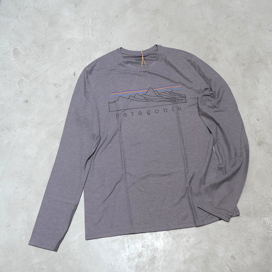 【patagonia】パタゴニア men's Long-Sleeved Capilene Cool Trail Shirt - Stratapeaks "2Color" ※ネコポス可