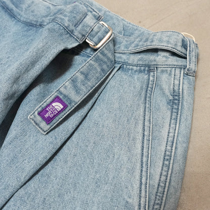 【THE NORTH FACE Purple Label】ノースフェイスパープルレーベル women's Linen Cotton Denim Field Wrap Pants "2Color"