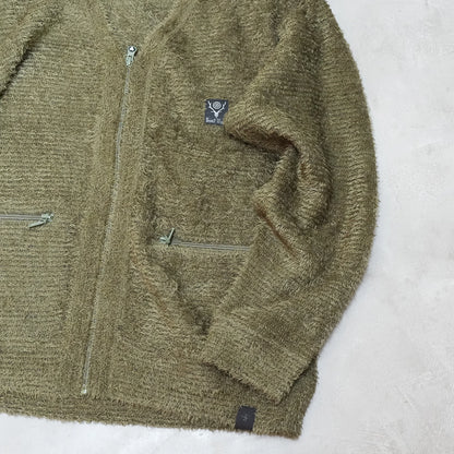 【South2 West8】サウスツーウエストエイト 〈SOUTH2 WEST8〉x〈FOXFIRE〉V-Neck Cardigan "2Color"