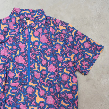 【Jolly Gear】ジョリーギア Triple Crown Half Zip Short Sleeve "Chromaflor Blue UL"