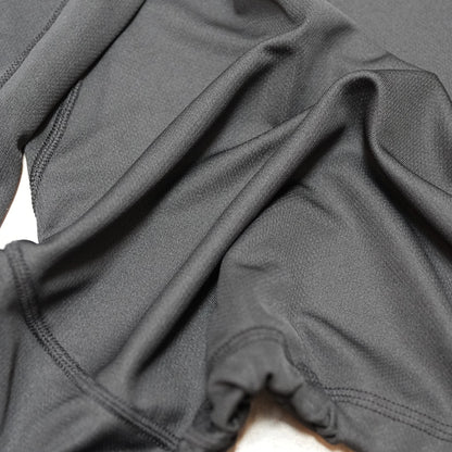 【and wander】アンドワンダー women's dry jersey LS T "Black" ※ネコポス可