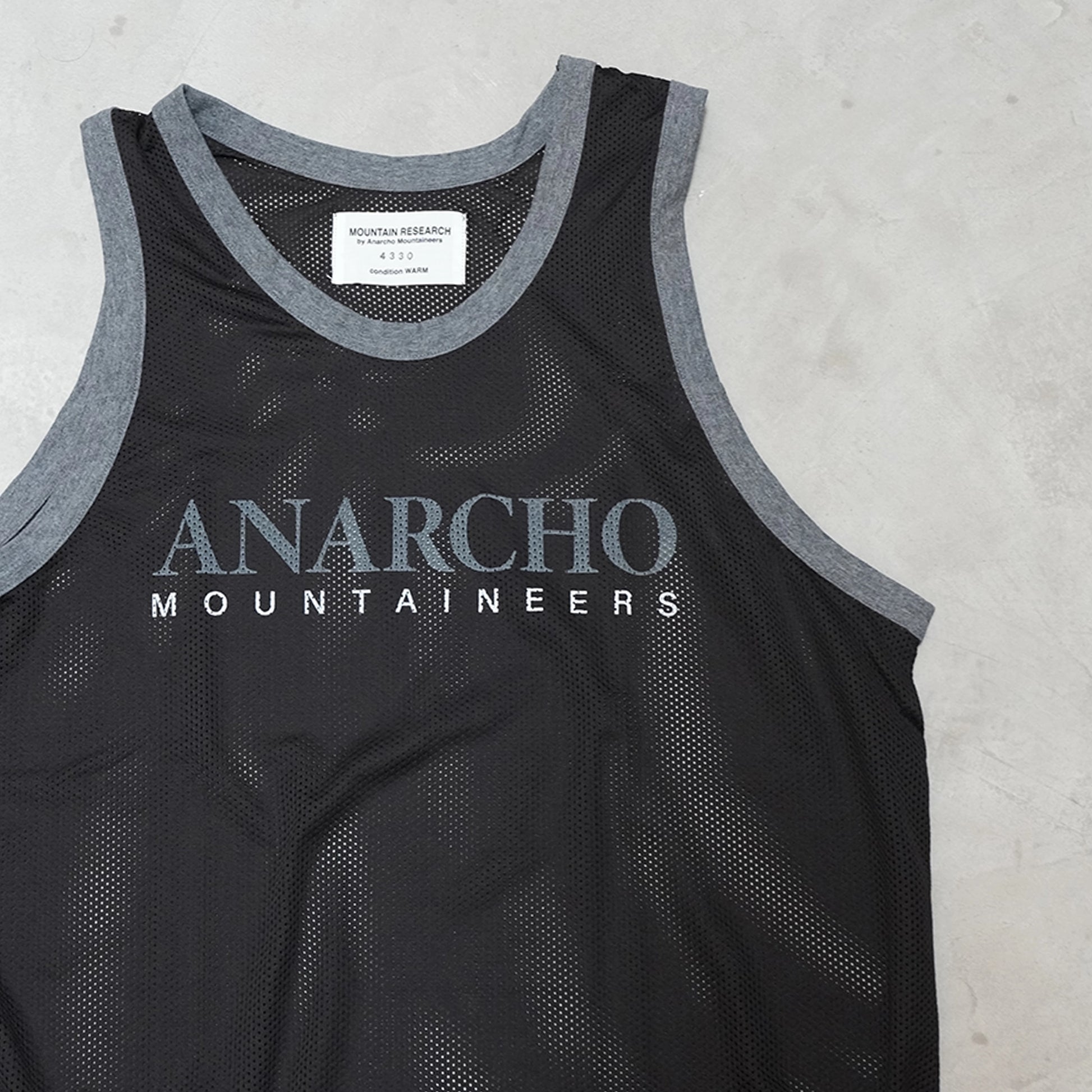 Mountain Research マウンテンリサーチ Mesh Tank Top – Yosemite Mountain Research マウンテンリサーチ Mesh Tank Top – Yosemite