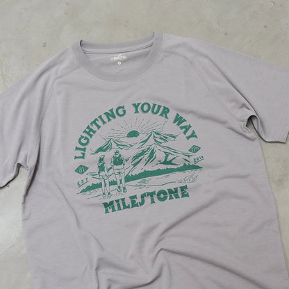 【milestone】マイルストーン unisex milestone Original T-Shirt Canvas "National Park" "2Color" ※ネコポス可