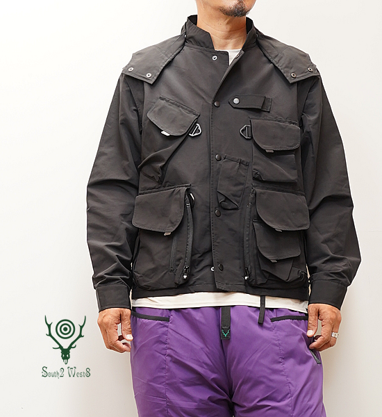 【South2 West8】サウスツーウエストエイト men's Tenkara Trout Parka-C/N Grosgrain "2Color"