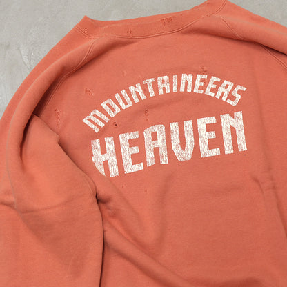 【Mountain Research】マウンテンリサーチ Damaged Sweat Crew "2Color"