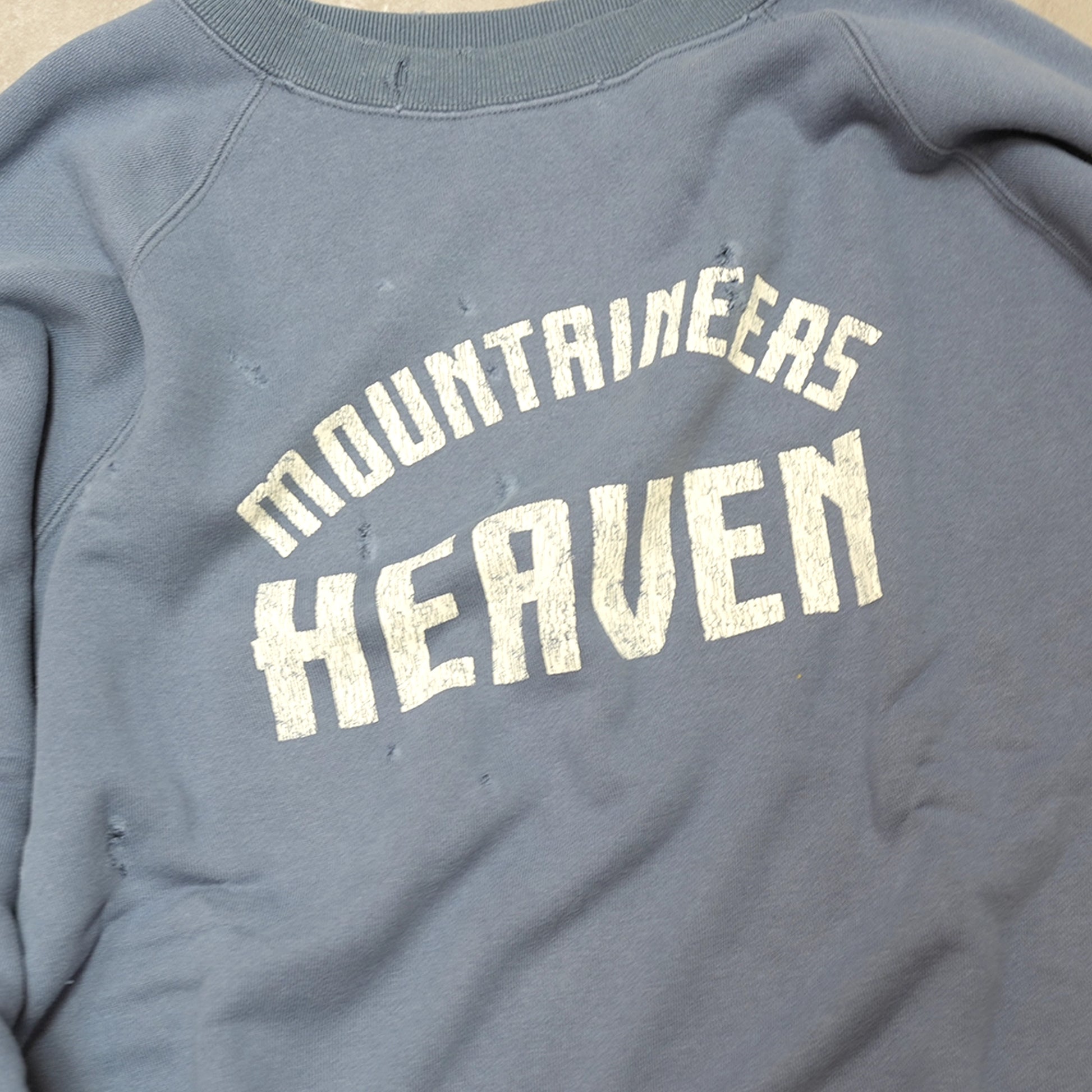 Mountain Research マウンテンリサーチ Damaged Sweat Crew – Yosemite