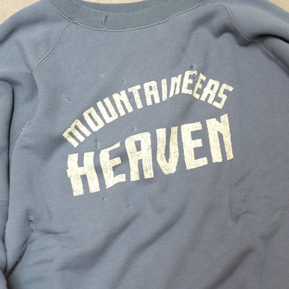 【Mountain Research】マウンテンリサーチ Damaged Sweat Crew "2Color"