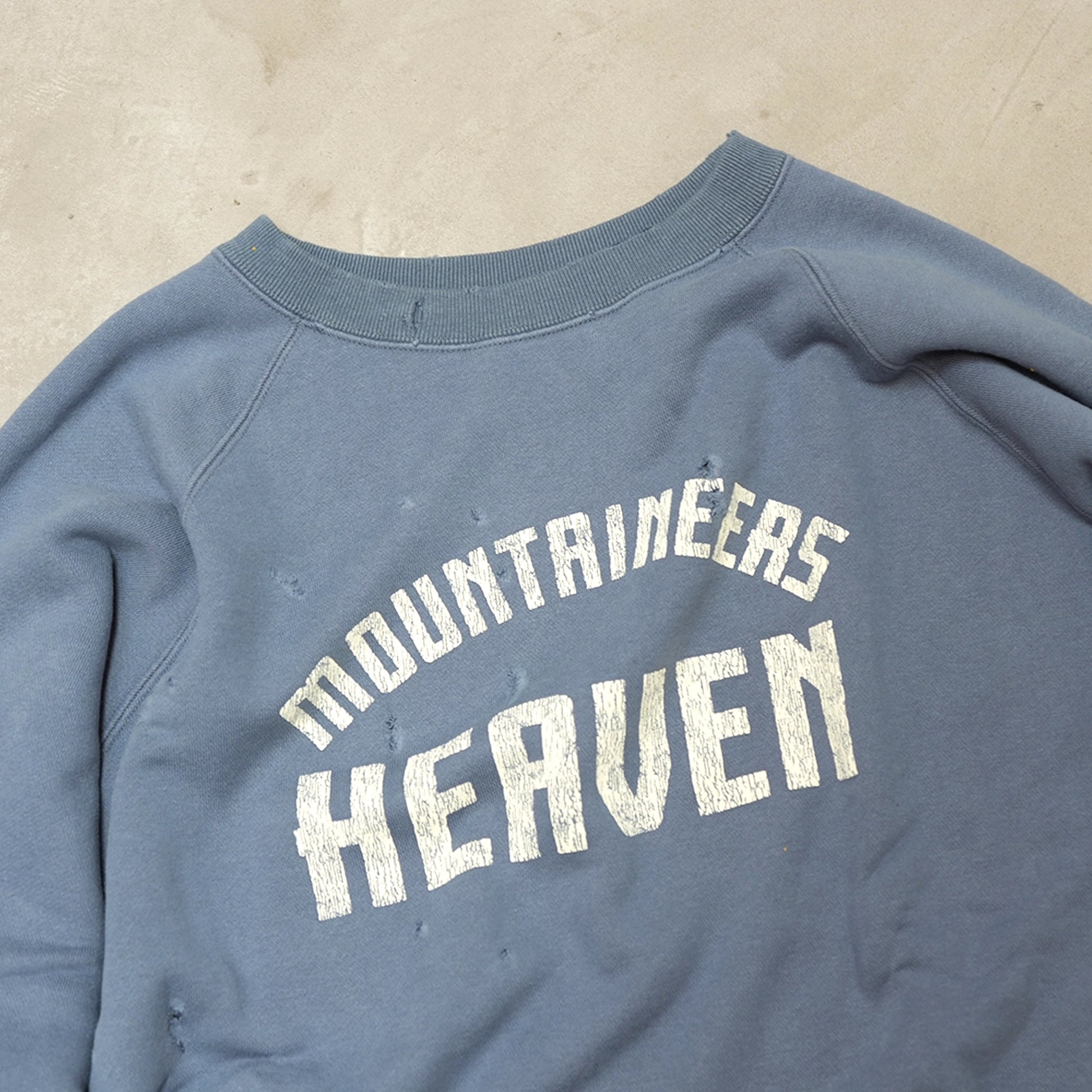 Mountain Research マウンテンリサーチ Damaged Sweat Crew – Yosemite