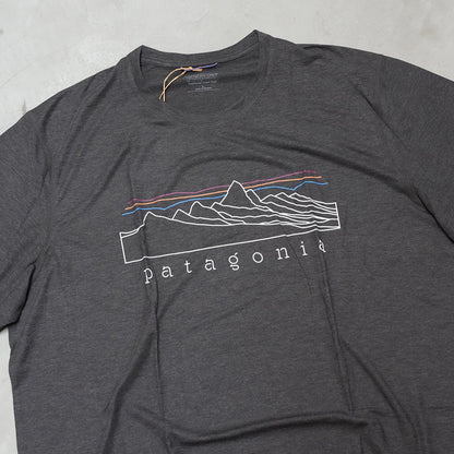 【patagonia】パタゴニア men's Capilene Cool Trail Shirt(Stratapeaks) ※ネコポス可
