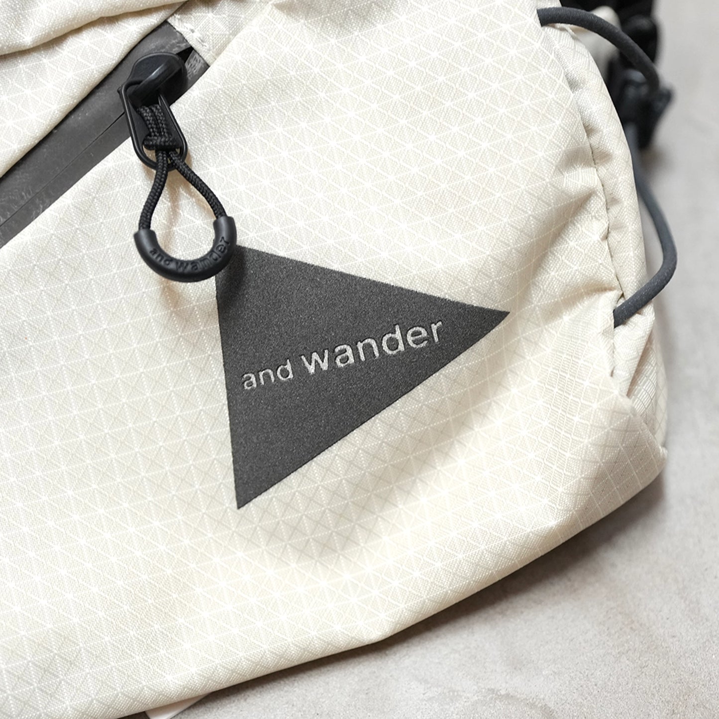 【and wander】アンドワンダー ocean rip waist bag ”2Color” ※ネコポス可