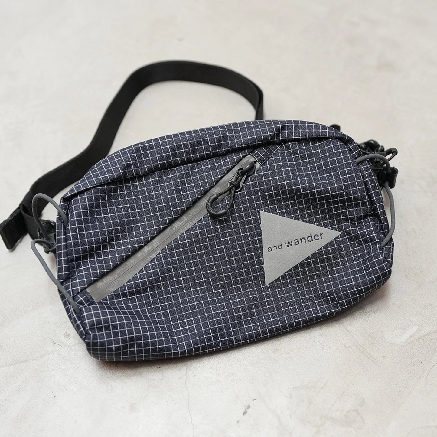 【and wander】アンドワンダー ocean rip waist bag ”2Color” ※ネコポス可