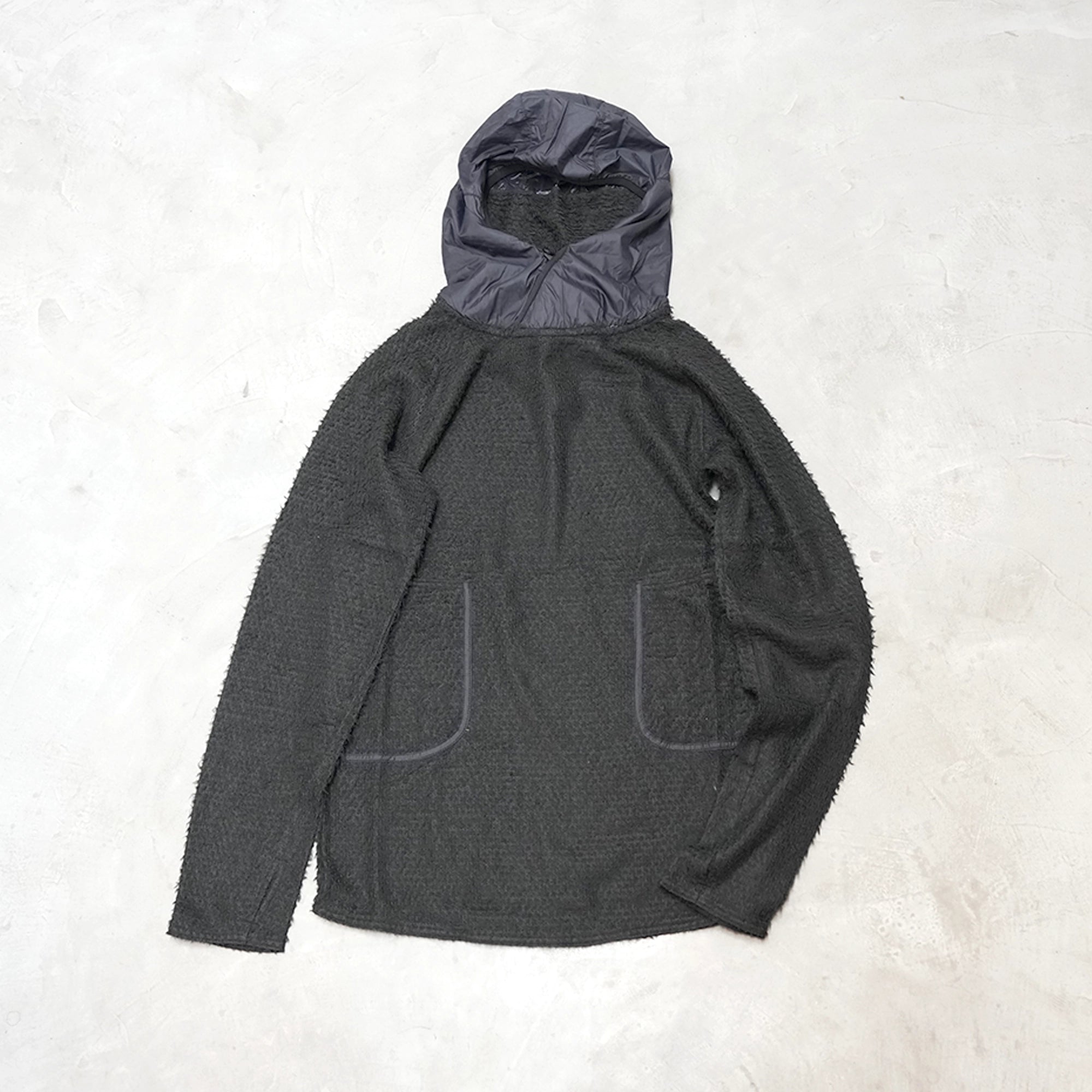 ALPHA WOOL JACKET Hoodie Alpha atelierBluebottleアルファウール