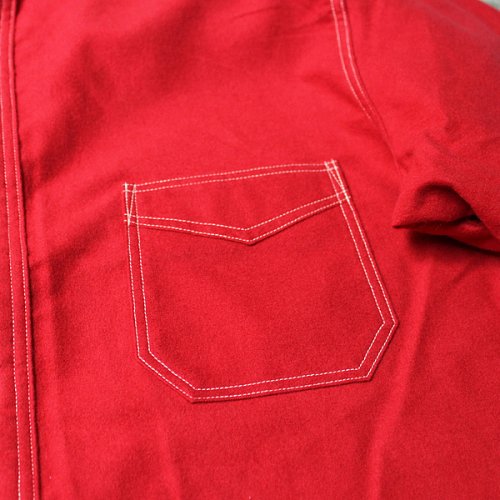 【A VONTADE】 アボンタージ　Classic Engineer Shirts Red