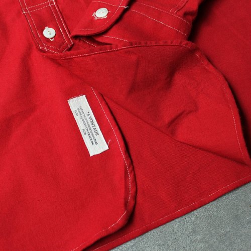 【A VONTADE】 アボンタージ　Classic Engineer Shirts Red