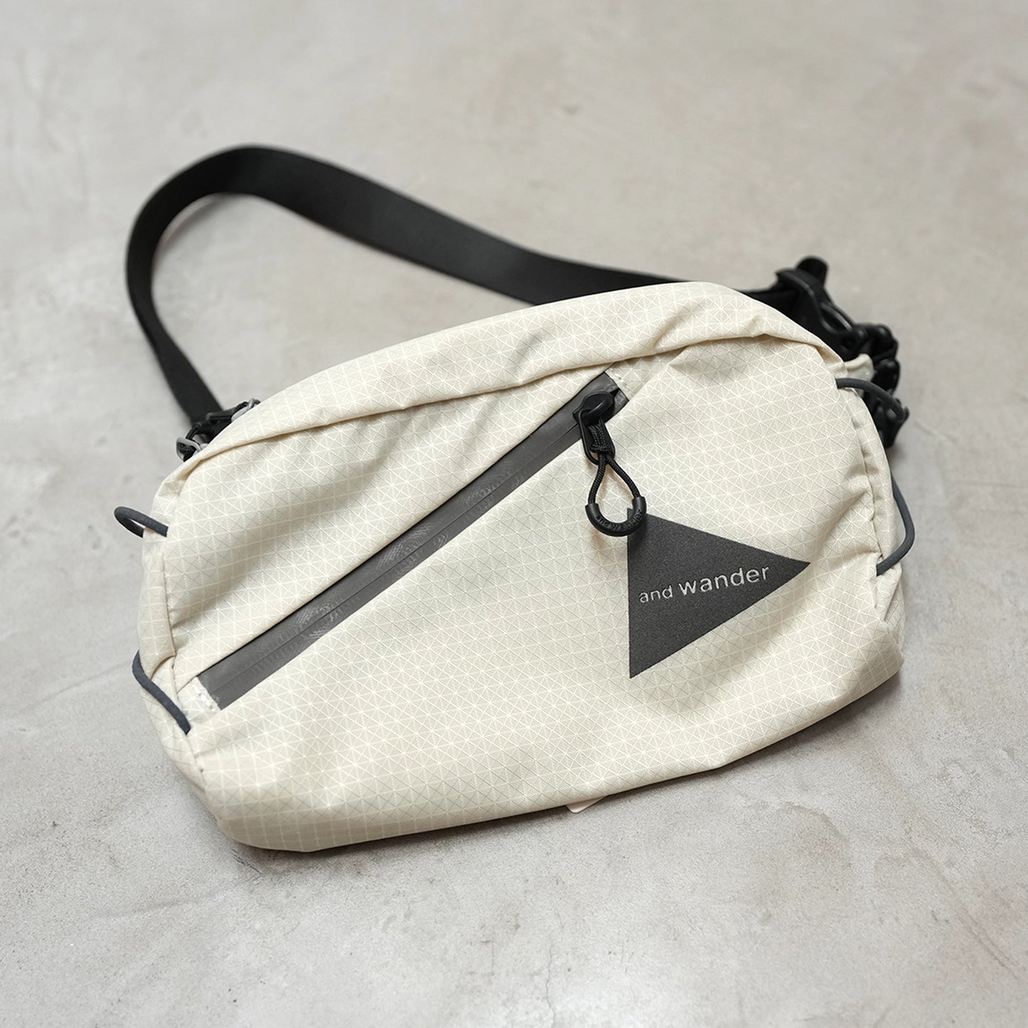 【and wander】アンドワンダー ocean rip waist bag ”2Color” ※ネコポス可