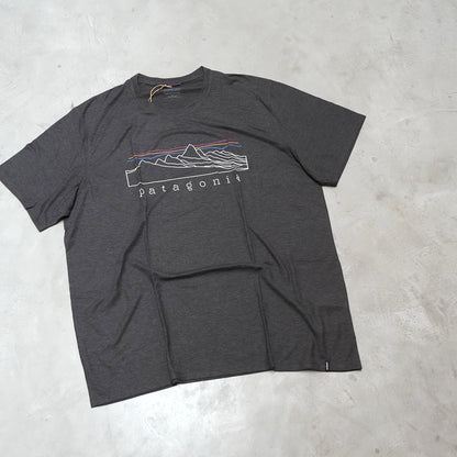 【patagonia】パタゴニア men's Capilene Cool Trail Shirt(Stratapeaks) ※ネコポス可