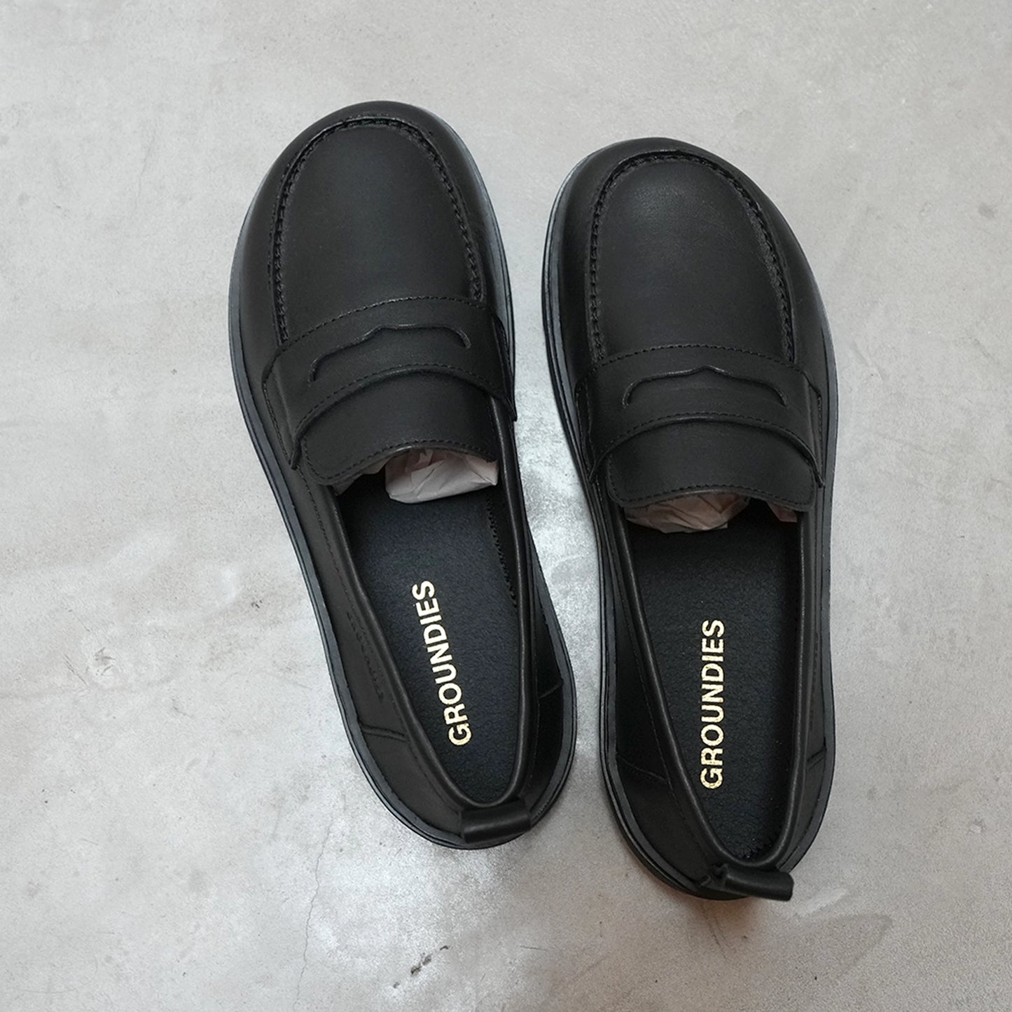 【GROUNDIES】 グラウンディーズ unisex Brisbane "Black"