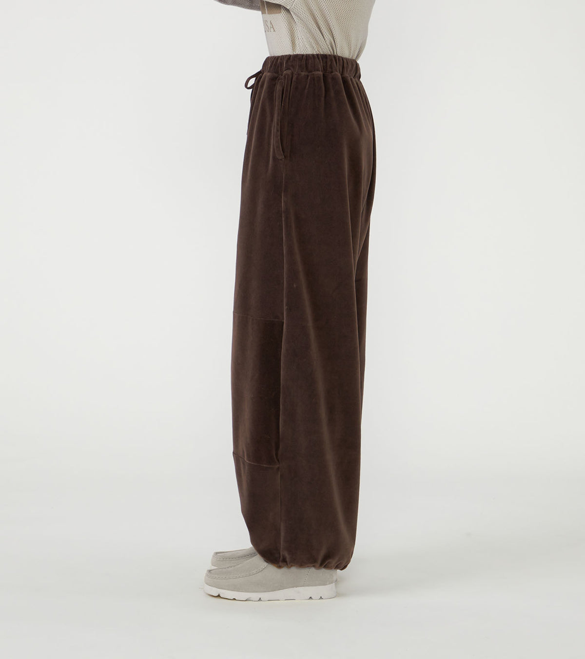 【THE NORTH FACE Purple Label】ノースフェイスパープルレーベル women's Field Velour Wide Pants "Brown"