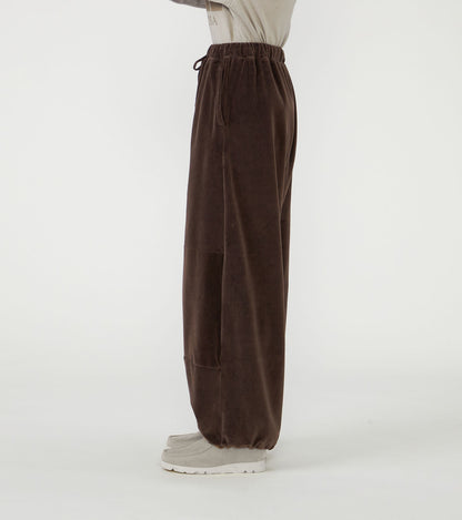【THE NORTH FACE Purple Label】ノースフェイスパープルレーベル women's Field Velour Wide Pants "Brown"
