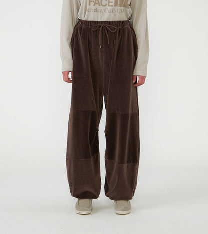 【THE NORTH FACE Purple Label】ノースフェイスパープルレーベル women's Field Velour Wide Pants "Brown"