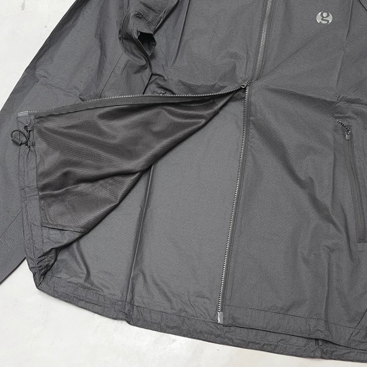 【Gossamer Gear】ゴッサマーギア unisex GG Hoodless Jacket with Dyneema "Black"