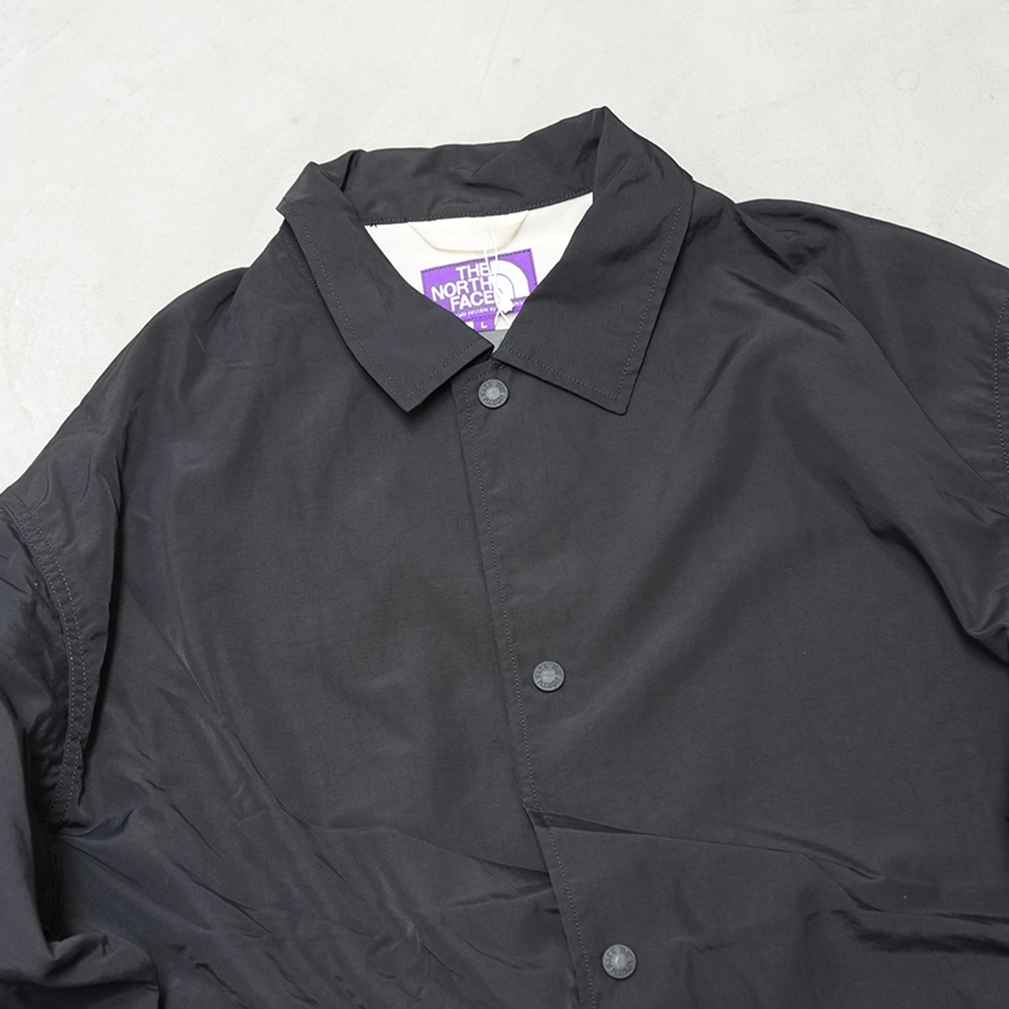 【THE NORTH FACE Purple Label】ノースフェイスパープルレーベル men's PERTEX UNLIMITED Field Coach Jacket "Black"