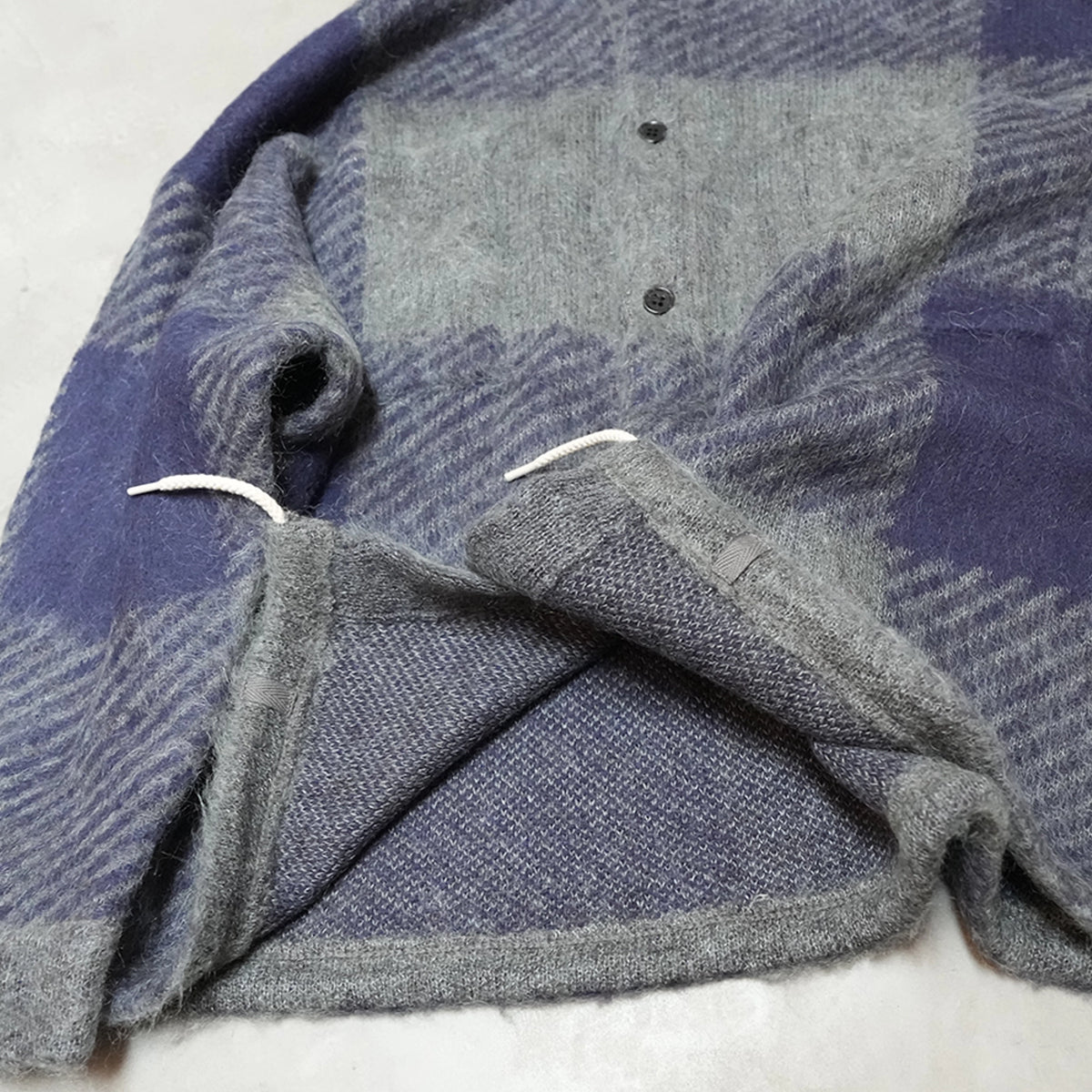【nanamica】 ナナミカ women's OOAL Mohair Hooded Jacket "2Color"