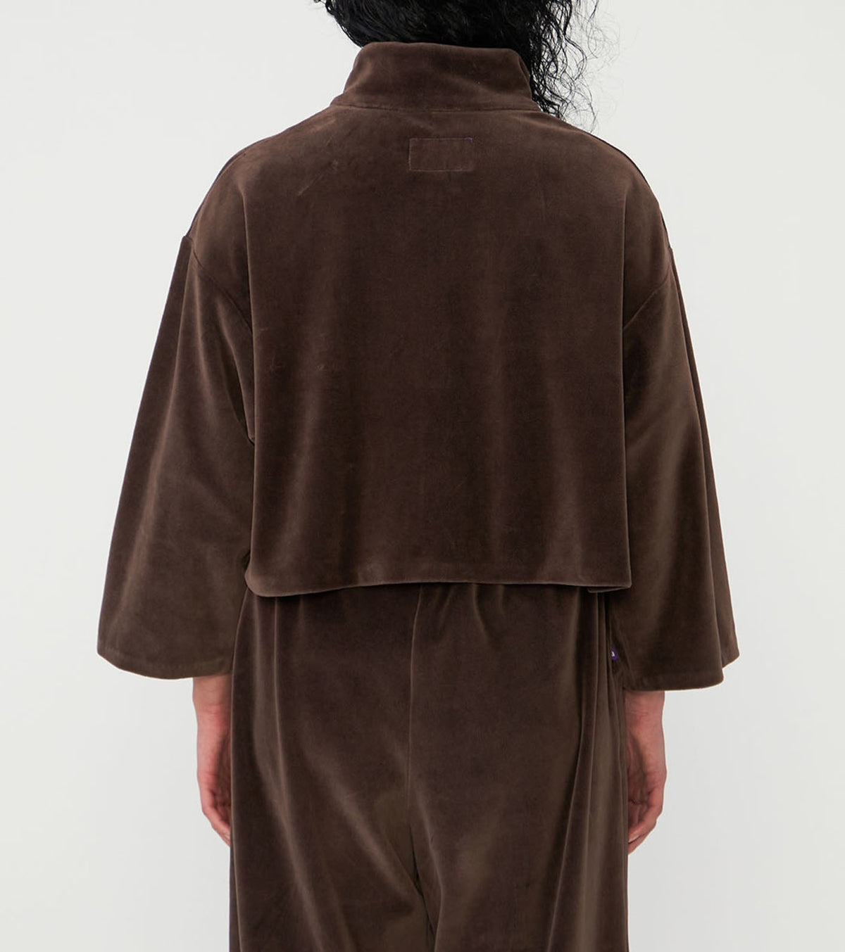 【THE NORTH FACE Purple Label】ノースフェイスパープルレーベル  women's Field Velour Cropped Jacket "Brown"