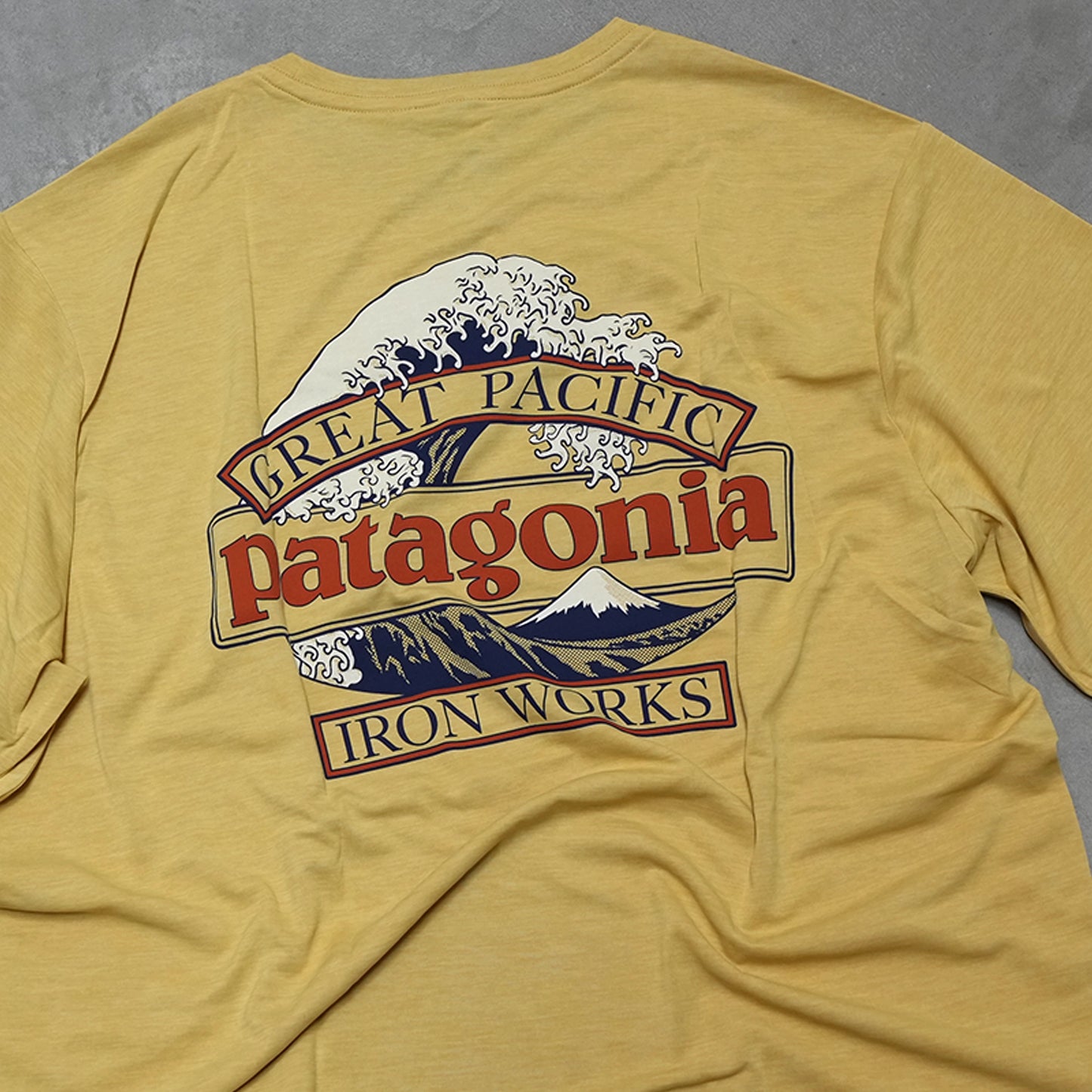 【patagonia】パタゴニア men's Capilene Cool Daily Shirt(Great Waves) "2Color" ※ネコポス可