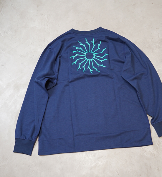 【South2 West8】サウスツーウエストエイト L/S Round Pocket Tee-Circle Horn "3Color"