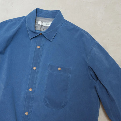 【NFC narifuri】ネイチャーフィールドクラブ ナリフリ NFC ピグメントメッシュシャツ "Indigo”