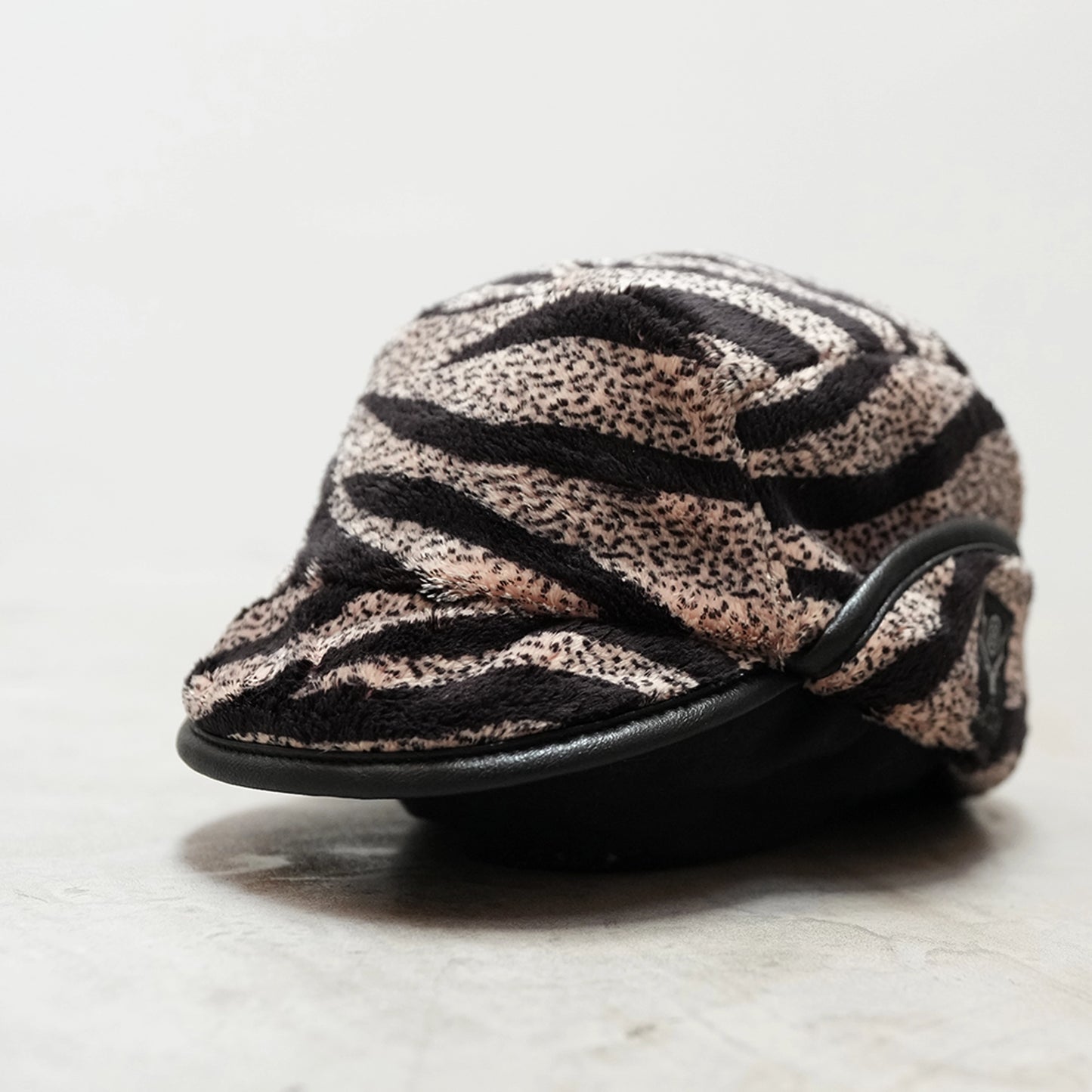 【South2 West8】サウスツーウエストエイト Bird Shooting Cap-Poly Fleece/Print "Beige"