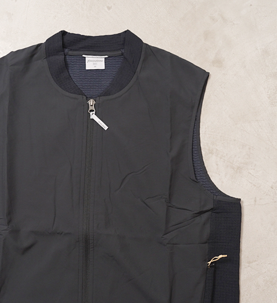 【HOUDINI】フーディニ men's Moonwalk Vest "True Black"