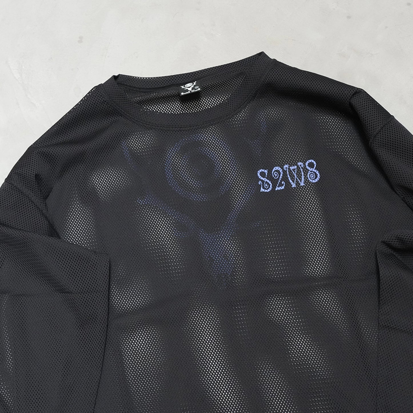【South2 West8】サウスツーウエストエイト men's  L/S Crew Neck Shirt - Knit Mesh/S2W8 "3Color" ※ネコポス可