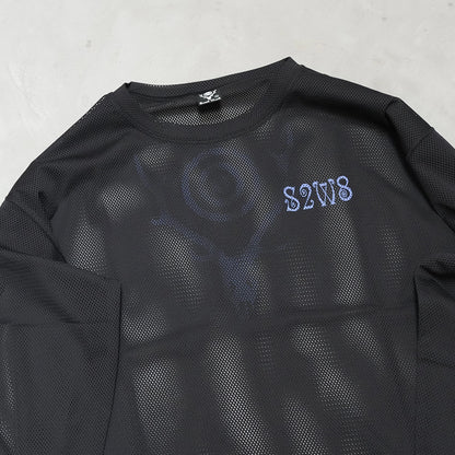 【South2 West8】サウスツーウエストエイト men's  L/S Crew Neck Shirt - Knit Mesh/S2W8 "3Color" ※ネコポス可