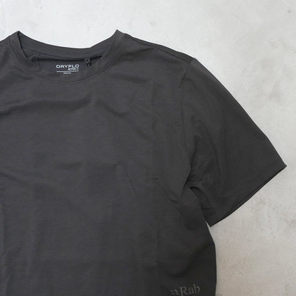 【Rab】ラブ women's Rivelin Crop Tee "Black" ※ネコポス可
