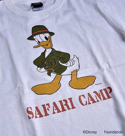 ★40%off【DISNEY/COWBOY CAMP MICKEY & DONALD】 【DISNEY/SAFARI CAMP MICKEY & DONALD】 T-shirt ※ネコポス可