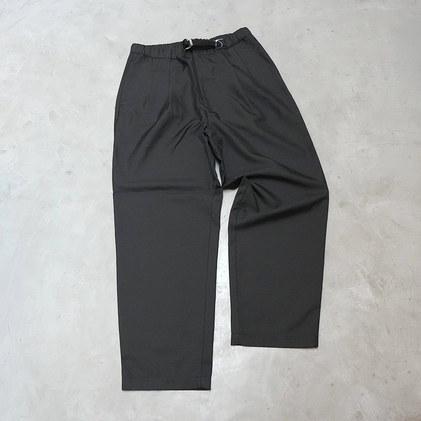 【nanamica】ナナミカ men's Polyester Twill Club Pants "Black"