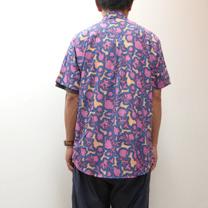 【Jolly Gear】ジョリーギア Triple Crown Half Zip Short Sleeve "Chromaflor Blue UL"