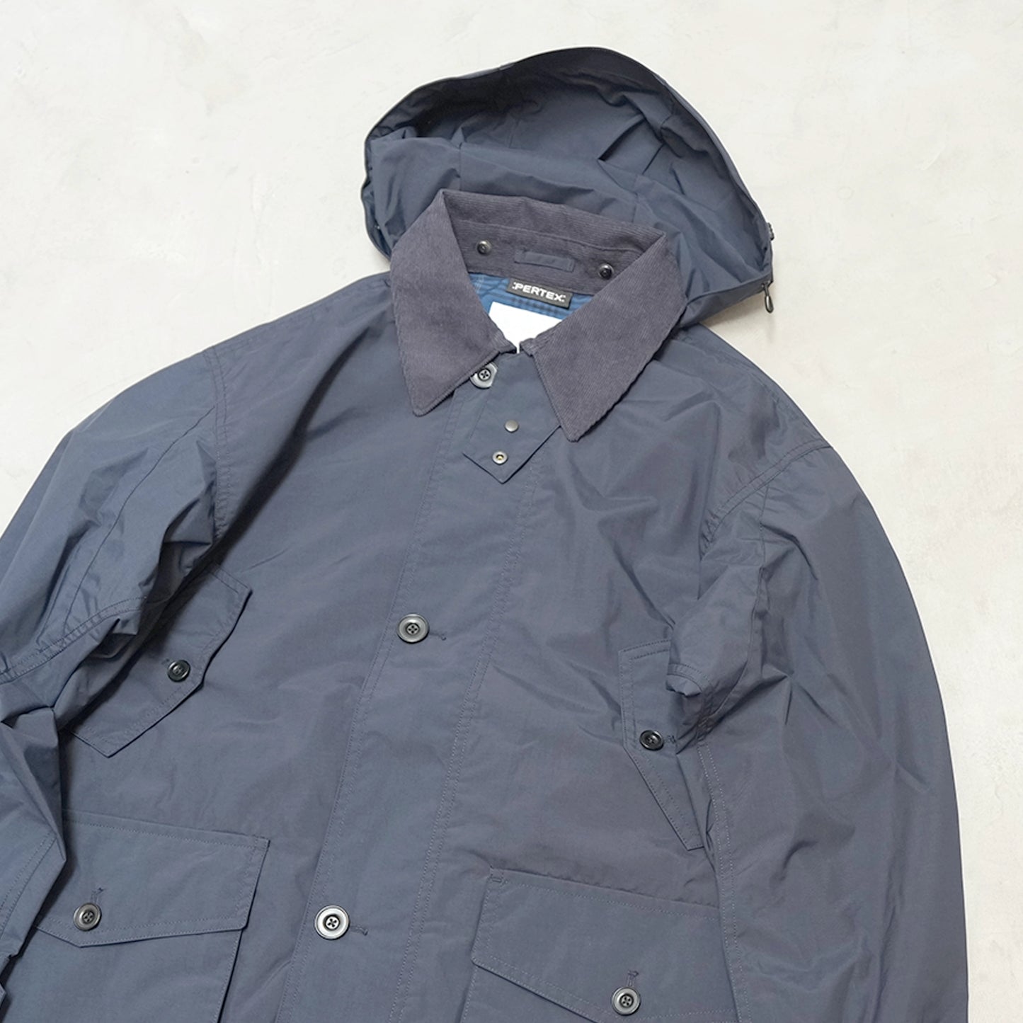 【nanamica】ナナミカ women's 2L PERTEX UNLIMITED Field Jacket "Dark Navy"