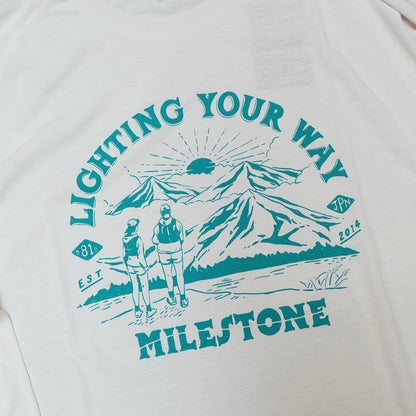 【milestone】マイルストーン unisex milestone Original Long Sleeve T-Shirt Canvas "National Park" "2Color" ※ネコポス可
