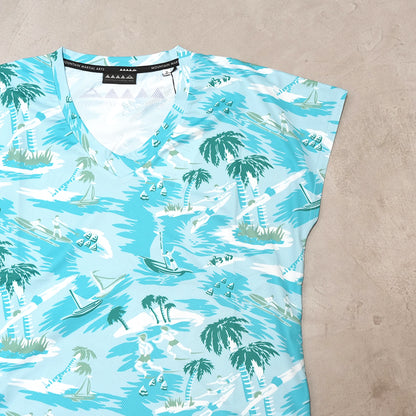 【Mountain Martial Arts】マウンテンマーシャルアーツ women's MMA  Aloha French Sleeve "2Color" ※ネコポス可