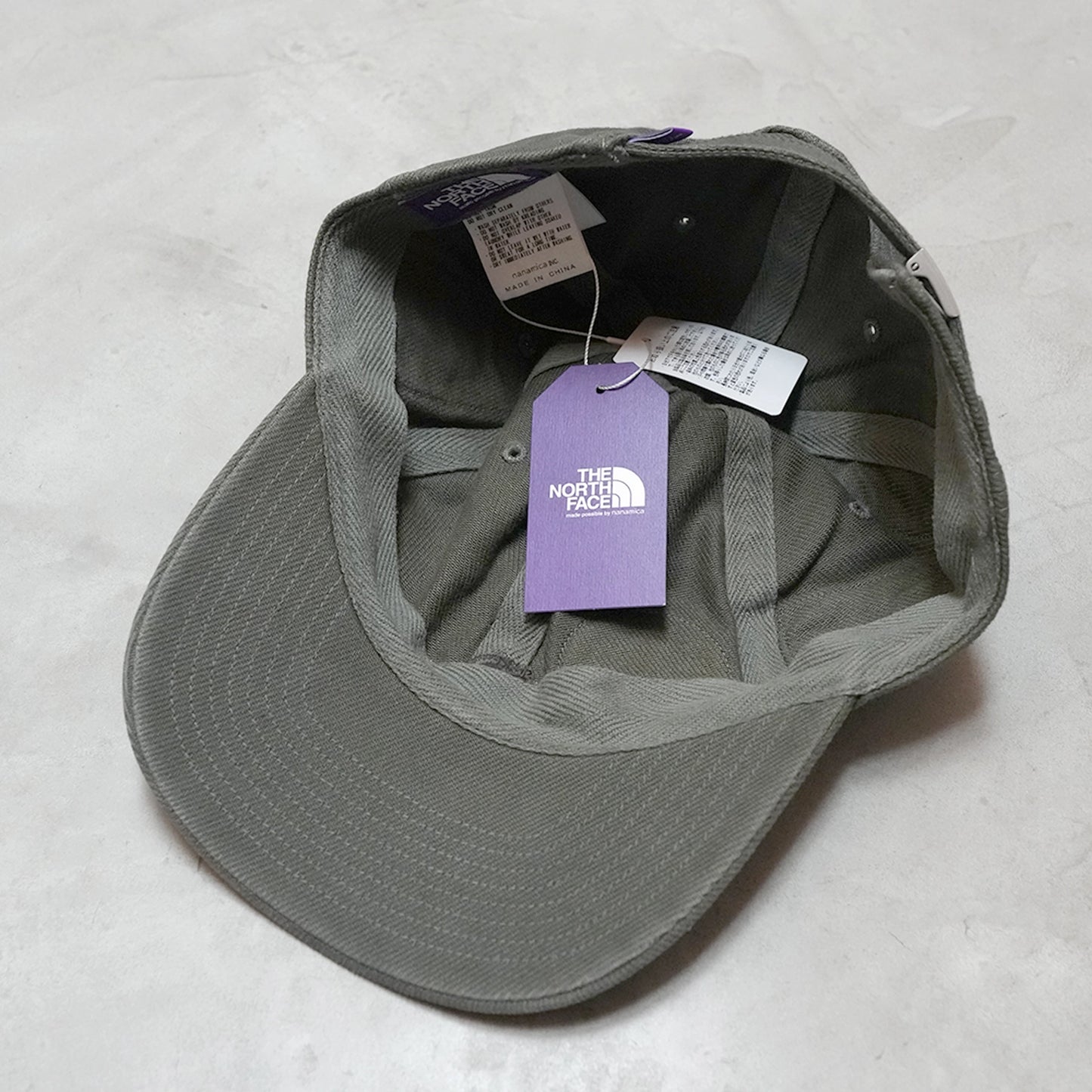【THE NORTH FACE PURPLE LABEL】ノースフェイスパープルレーベル Garment Dyed Field Cap "2Color"