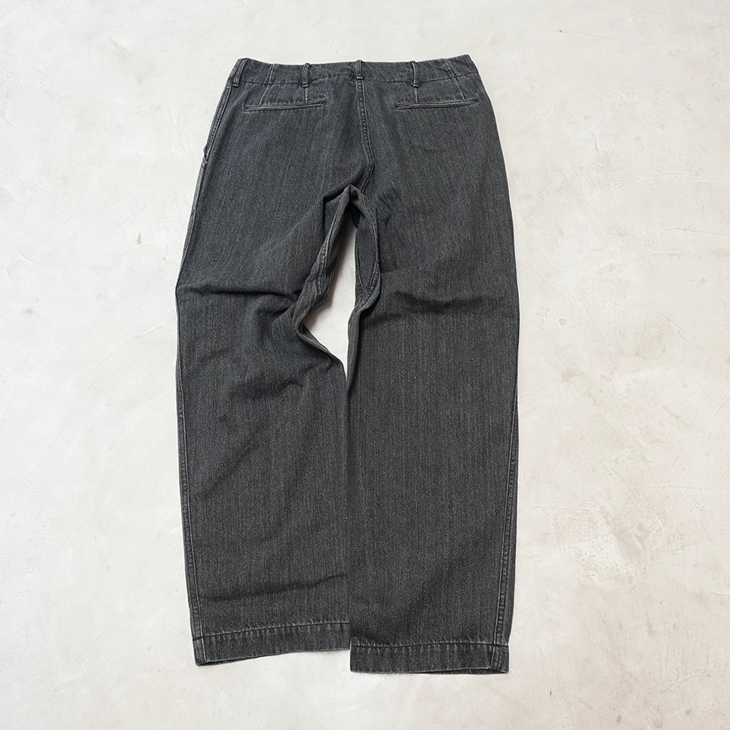 【nanamica】ナナミカ men's Wide Denim Pants "Gray"