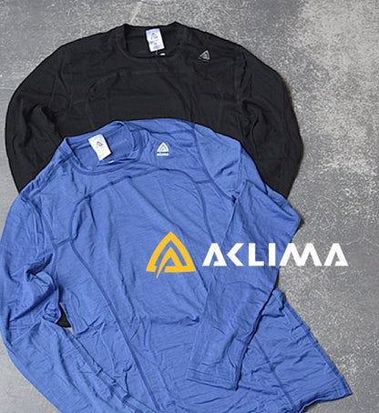 【ACLIMA】アクリマ men's LIGHT WOOL Crew Neck "2Color"