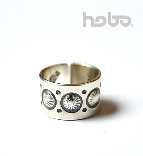 ★40%off【hobo】 ホーボー Hogan Silver Ring Narrow by STANLEY PARKER "Silver"