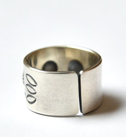 ★40%off【hobo】 ホーボー Hogan Silver Ring Narrow by STANLEY PARKER "Silver"