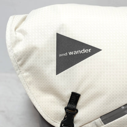 【and wander】アンドワンダー ocean rip messenger bag ”2Color”