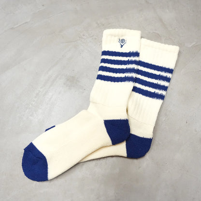 【South2 West8】サウスツーウエストエイト Socks-3Lines "2Color" ※ネコポス可