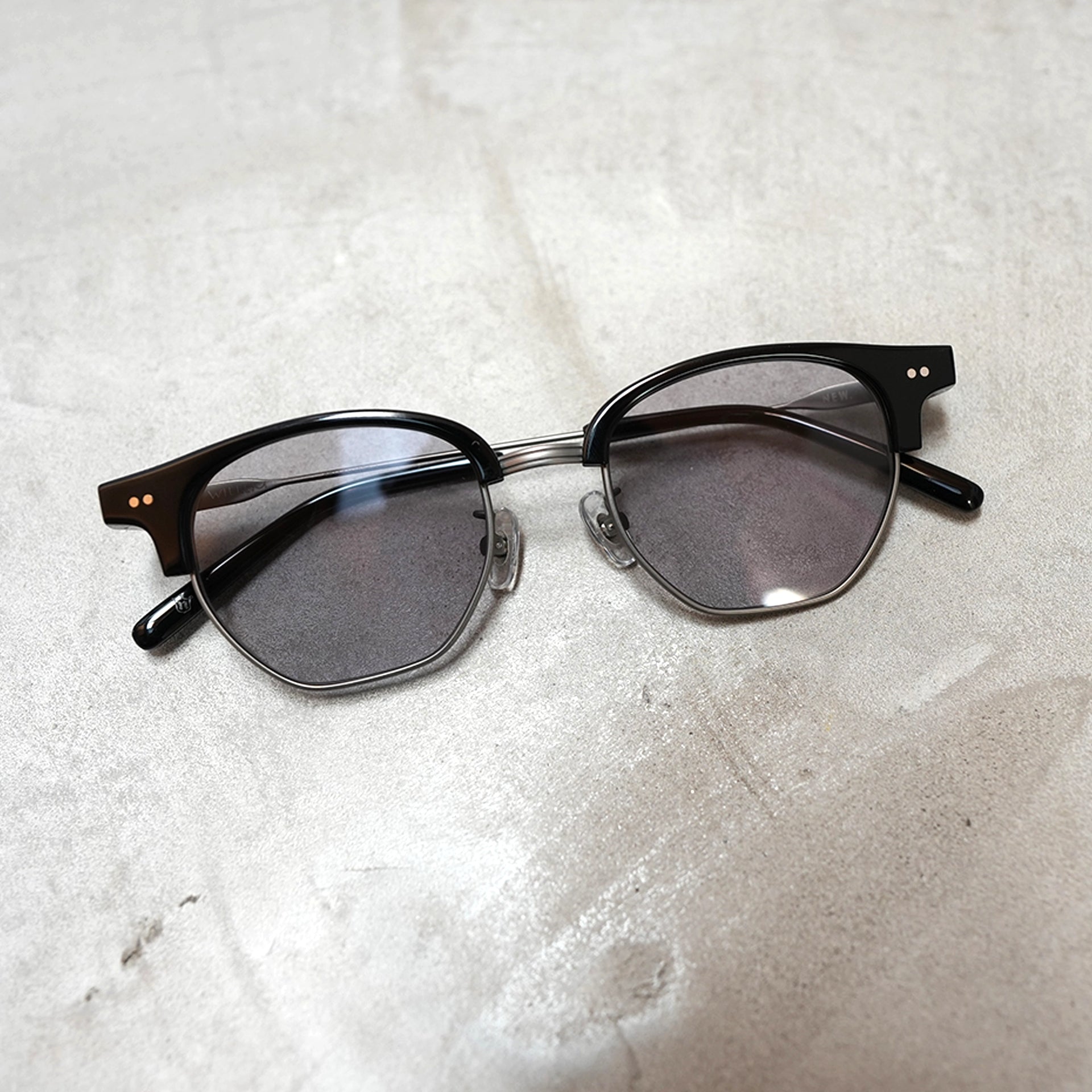 【送料無料】NEW. WILLEM サングラス　BLK　ほぼ新品　自宅試着のみ 9_5449f959-6d25-4591-a1b2-